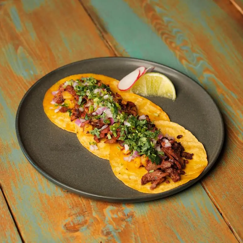 Best Al Pastor Tacos in Edmonton at The Three Amigos